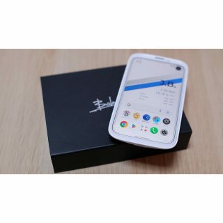 バルミューダ(BALMUDA)のBalmuda Phone ホワイト(スマートフォン本体)