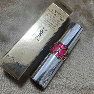 イヴサンローランボーテ(Yves Saint Laurent Beaute)のYSL ヴォリュプテ プランプインカラー 2  リップ ティント(口紅)