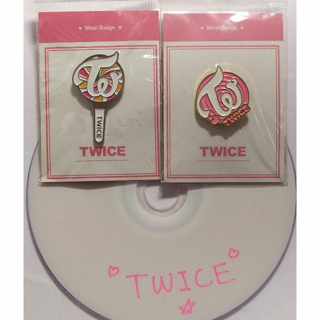 TWICE ピンバッジ ２点の通販 by カンカン's shop｜ラクマ