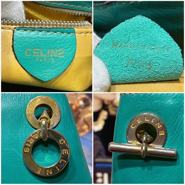 celine(セリーヌ)の希少デザイン レア 90'S VINTAGE CELINE ショルダーバッグ レディースのバッグ(ショルダーバッグ)の商品写真