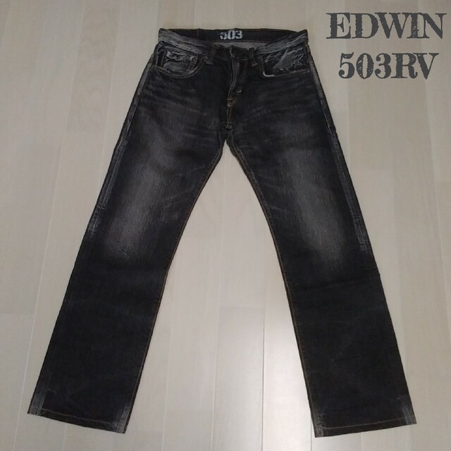EDWIN - 【EDWIN】503RVレギュラーストレート デニムパンツ 28インチの ...
