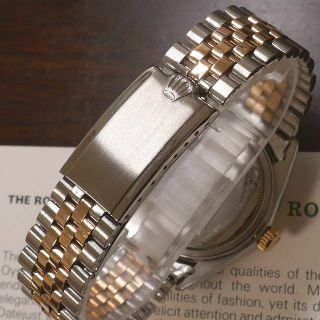 最安！極美■ROLEX デイトジャスト■希少ピンクゴールド!10Pダイヤ ピンク