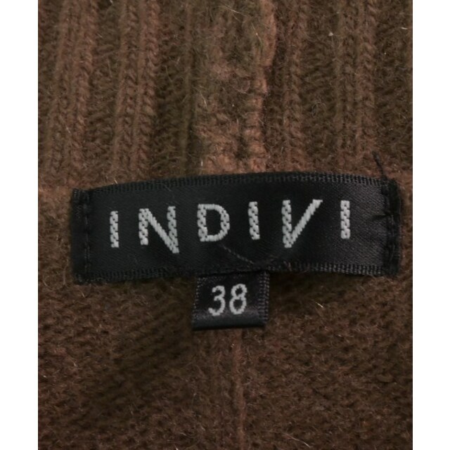 INDIVI インディヴィ ニット・セーター 38(M位) 茶