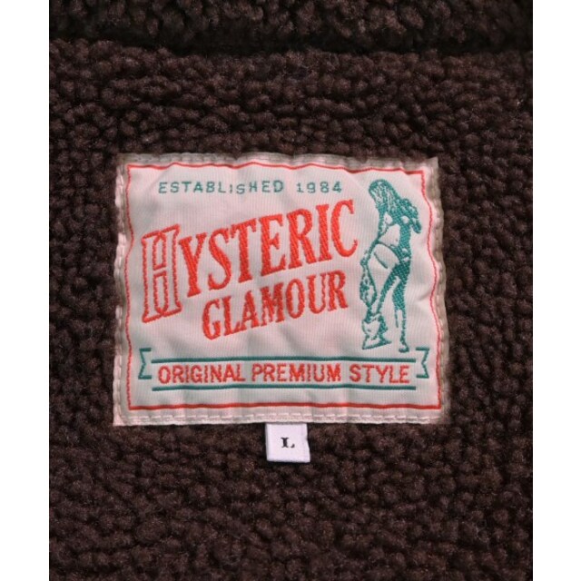 HYSTERIC GLAMOUR ブルゾン（その他） L ピンク系xこげ茶