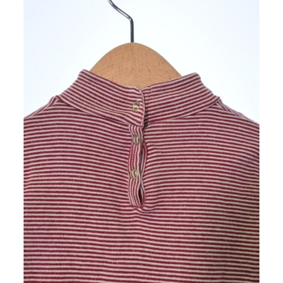 PETIT BATEAU(プチバトー)のPETIT BATEAU ワンピース（その他） 81 赤x白(ボーダー) 【古着】【中古】 キッズ/ベビー/マタニティのキッズ服女の子用(90cm~)(ワンピース)の商品写真