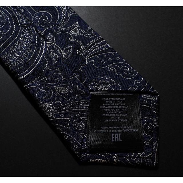 9578◇ETRO エトロ◇高級ネクタイ◇定価27,500円剣先幅8㎝◇ペイズリ
