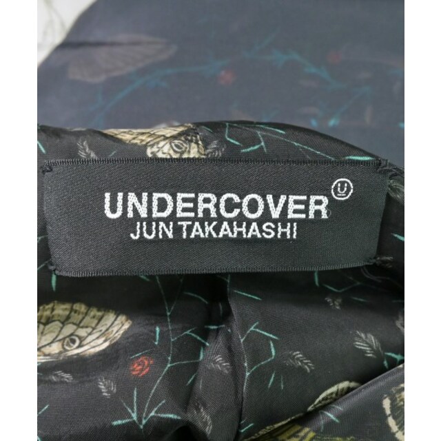 UNDERCOVER(アンダーカバー)のUNDER COVER アンダーカバー ダウンコート 3(L位) 黒等(総柄) 【古着】【中古】 レディースのジャケット/アウター(ダウンコート)の商品写真