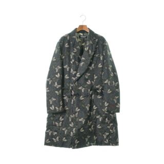 アンダーカバー(UNDERCOVER)のUNDER COVER アンダーカバー ダウンコート 3(L位) 黒等(総柄) 【古着】【中古】(ダウンコート)