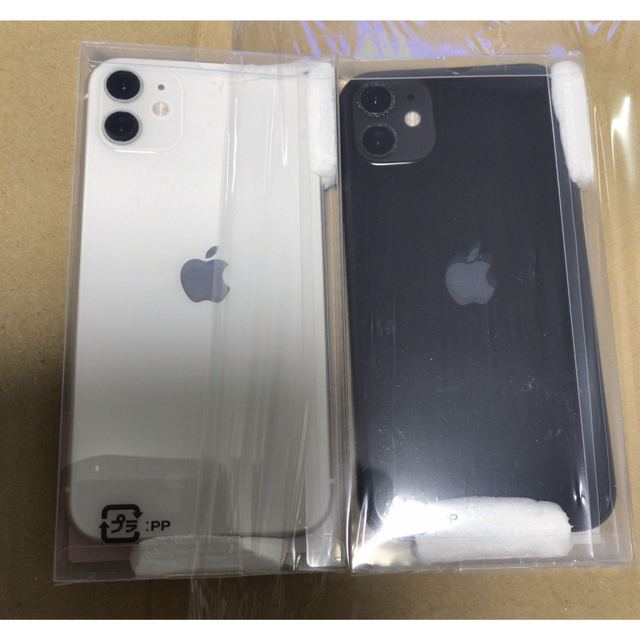 iPhoneiPhone 11 ブラック 64 GB  白&黒　2台SET!
