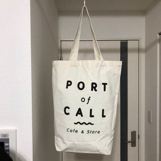 PORT OF CALL cafe&store トートバッグ●最終値下げ●(トートバッグ)