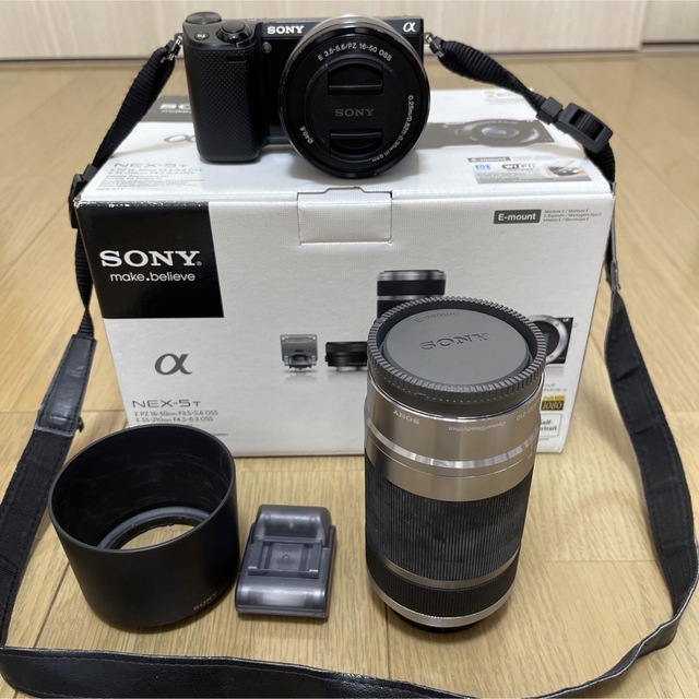 Sony NEX-5TY ダブルズームレンズキットデジタル一眼カメラ α | フリマアプリ ラクマ