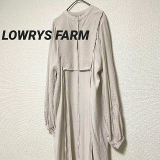 ローリーズファーム(LOWRYS FARM)の2997 ローリーズファーム ボリュームドレスシャツワンピース(ロングワンピース/マキシワンピース)