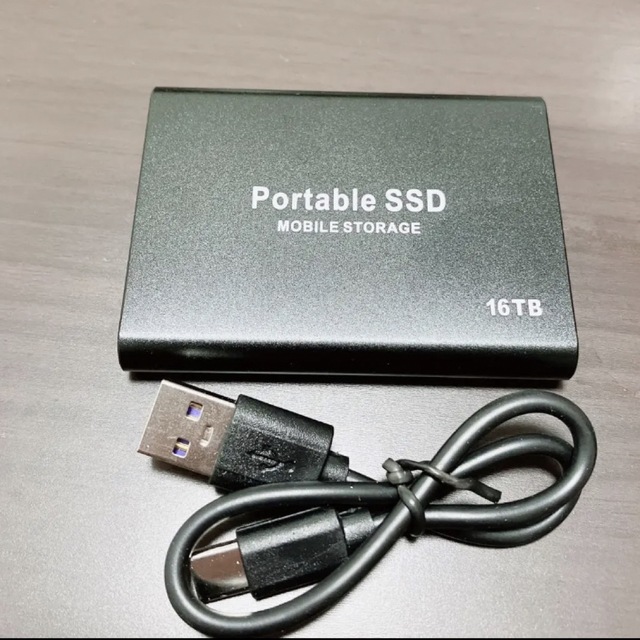 ✨人気商品✨外付けSSD 16TB ポータブルSSD 高速転送