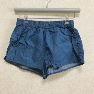 フォーエバートゥエンティーワン(FOREVER 21)のForever21 フォーエバー21 青　ブルー　デニム風　ショートパンツ　(ショートパンツ)