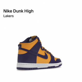 ナイキ(NIKE)の【即完売品】Nike Dunk High Retro Lakers(スニーカー)
