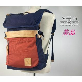 アッソブ(AS2OV)の美品☆アッソブ バックパック リュックサック CORDURA ユニセックス(バッグパック/リュック)