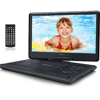 ポータブルDVDプレーヤー 16.9型 14.1インチ 液晶パネル 美品(DVDプレーヤー)