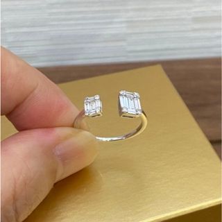 ★mutuki様専用★  セレディア 、ダイヤリング、バケット、0.33ct(リング(指輪))