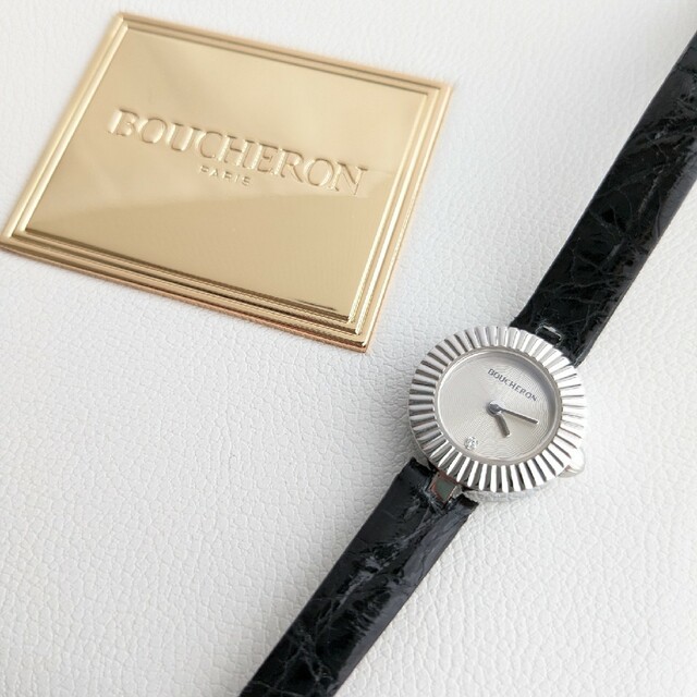 BOUCHERON(ブシュロン)の箱付き BOUCHERON ブシュロン マジョリー レディース腕時計 クオーツ レディースのファッション小物(腕時計)の商品写真