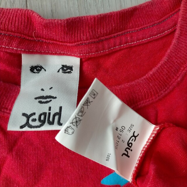 X-girl(エックスガール)のX-girl ロゴTシャツ レディースのトップス(Tシャツ(半袖/袖なし))の商品写真