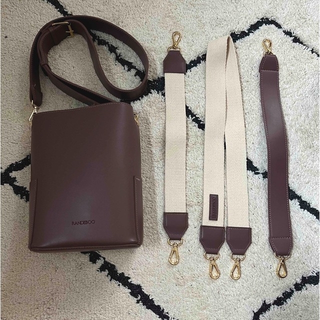 RANDEBOO - RANDEBOO petit bucket bag lavenderの通販 by a's RANDEBOO - RANDEBOO petit bucket bag lavenderの通販 by a's