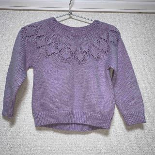 ザラキッズ(ZARA KIDS)の最終価格❣️ ZARAキッズ⭐️デザインニット(ニット)