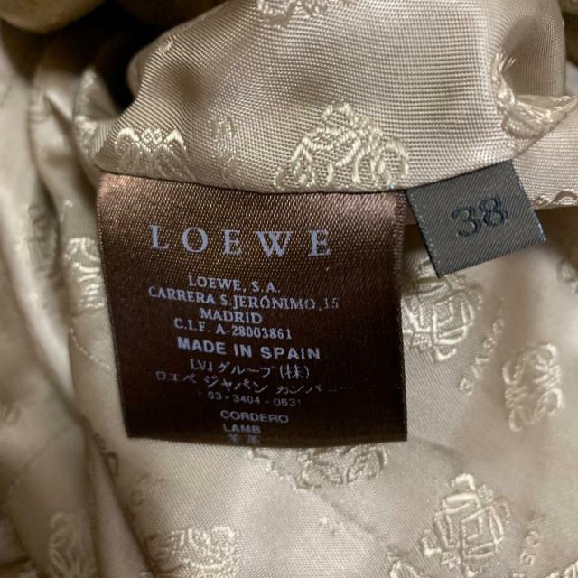 LOEWE(ロエベ)のロエベ コート サイズ38 M レディース美品  レディースのジャケット/アウター(その他)の商品写真