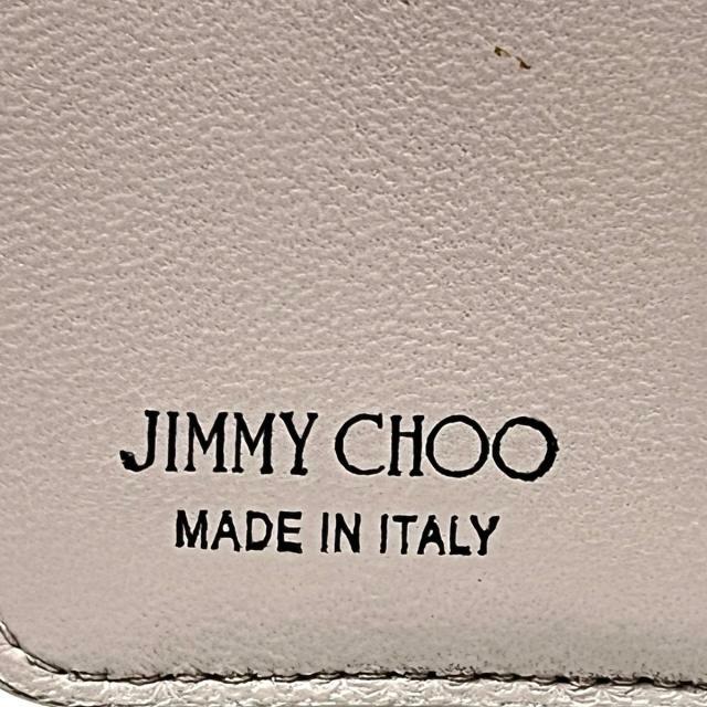 JIMMY CHOO(ジミーチュウ)のジミーチュウ 2つ折り財布 - シルバー レディースのファッション小物(財布)の商品写真