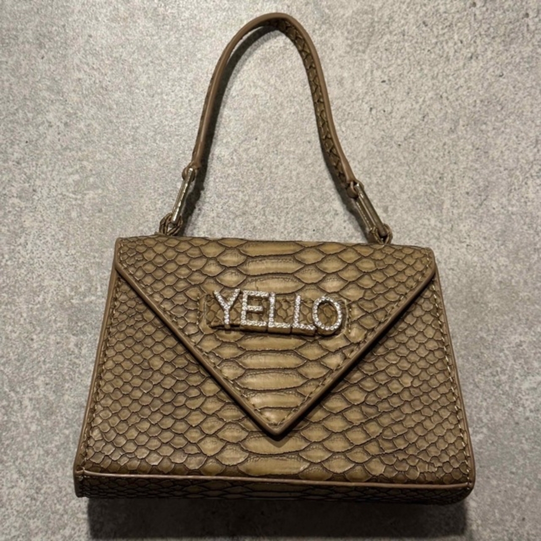 YELLO  バッグ ドラゴンスキン【美品】