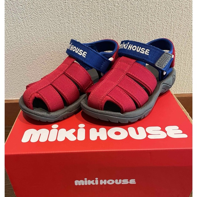 【美品】ミキハウス　mikihouse サンダル　16 スポーツサンダル