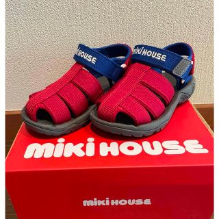 ミキハウス(mikihouse)の【美品】ミキハウス　mikihouse サンダル　16 スポーツサンダル(サンダル)