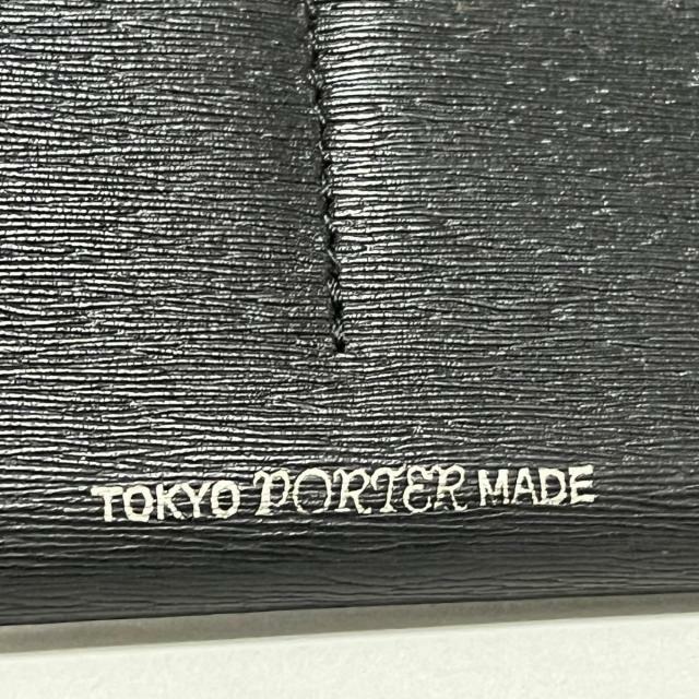 PORTER(ポーター)のPORTER/吉田(ポーター) 札入れ - 黒 レザー レディースのファッション小物(財布)の商品写真