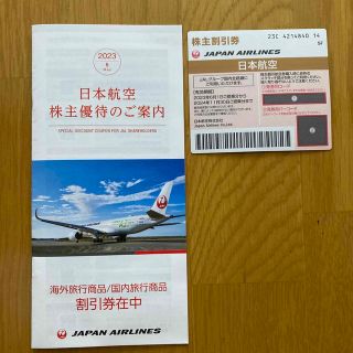 ジャル(ニホンコウクウ)(JAL(日本航空))のJAL株主優待券　１枚(航空券)