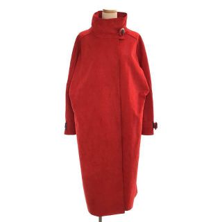 【美品】  AMERI / アメリ | WRAP COLLAR COAT ラップカラー コート | F | レッド | レディース(その他)