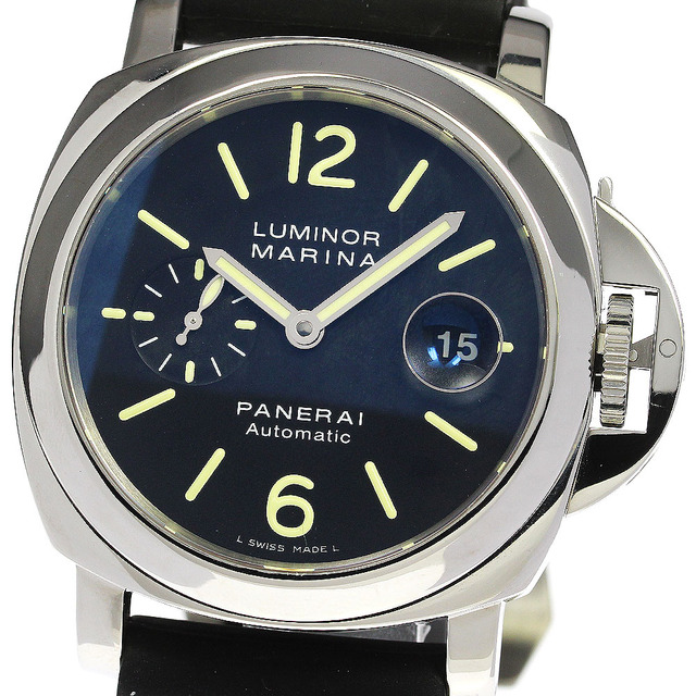 パネライ PANERAI PAM00104 ルミノールマリーナ スモールセコンド 自動巻き メンズ 良品 _753433