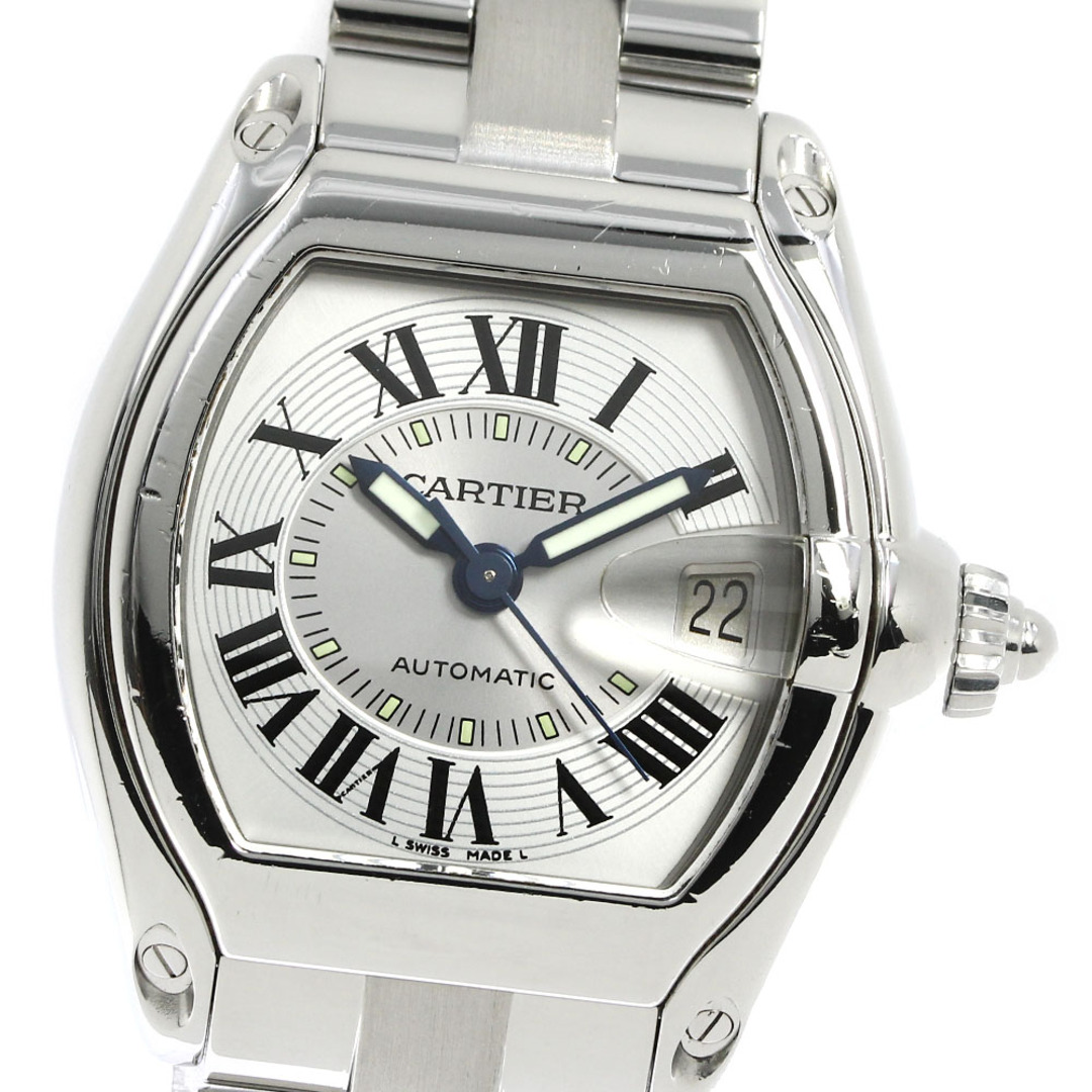 カルティエ CARTIER W62000V3 ロードスターLM デイト 自動巻き メンズ _750425