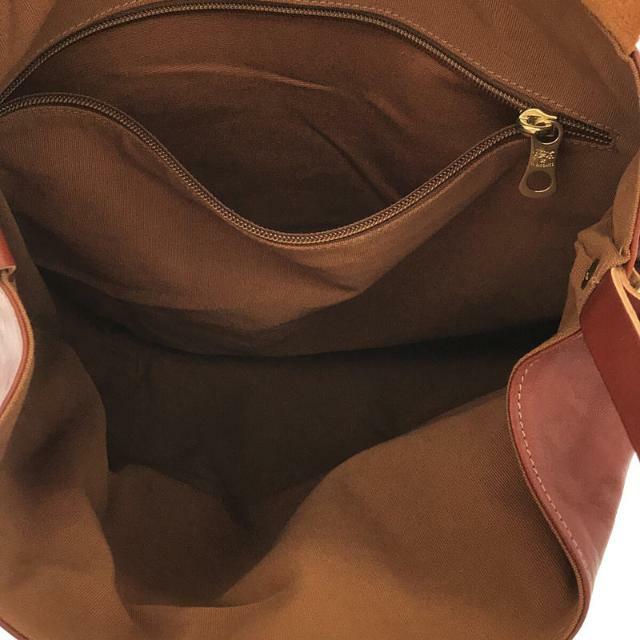 IL BISONTE(イルビゾンテ)の【美品】  IL BISONTE / イルビゾンテ | 2way CLASSIC クラシック  VINTAGE COWHIDE オールレザー バックパック リュック ユニセックス | SEPPIA | レディース レディースのバッグ(リュック/バックパック)の商品写真