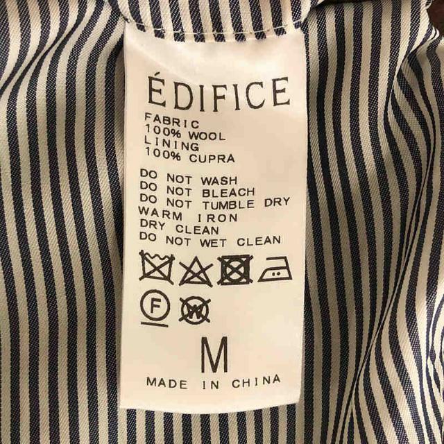 EDIFICE(エディフィス)のEDIFICE / エディフィス | ウール メルトン チェスター コート | M | キャメル | メンズ メンズのジャケット/アウター(その他)の商品写真