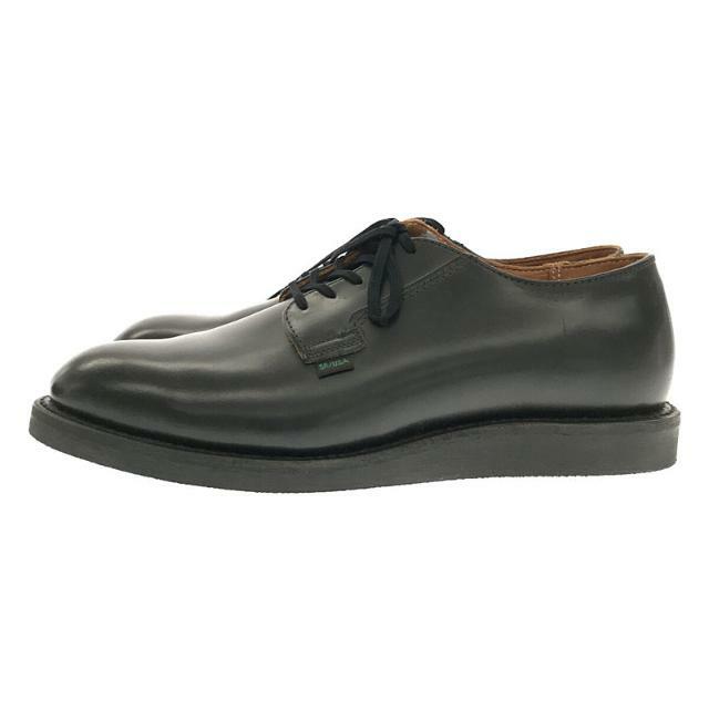 REDWING(レッドウィング)の【美品】  RED WING / レッドウイング | 101 POSTMAN OXFORD ポストマン オックスフォード レザーシューズ | 10 D | ブラック | メンズ メンズの靴/シューズ(ドレス/ビジネス)の商品写真