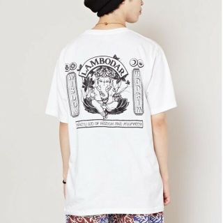 チャイハネ(チャイハネ)のチャイハネ　ランバダメンズTシャツＭ【白】(Tシャツ/カットソー(半袖/袖なし))