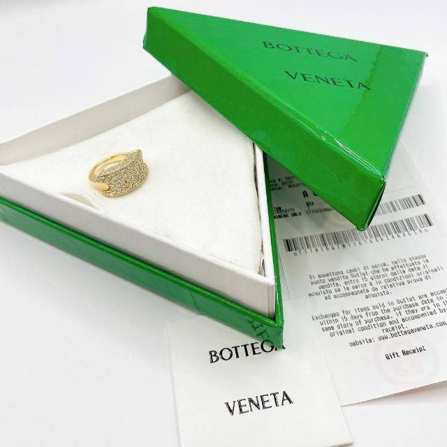 Bottega Veneta(ボッテガヴェネタ)の【新品未使用】BOTTEGA VENETA リング　指輪　キュービックID レディースのアクセサリー(リング(指輪))の商品写真