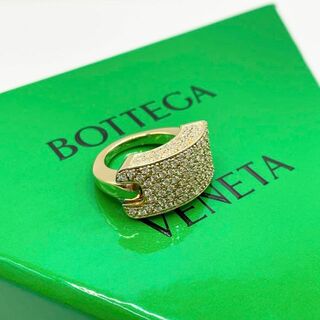 ボッテガヴェネタ(Bottega Veneta)の【新品未使用】BOTTEGA VENETA リング　指輪　キュービックID(リング(指輪))