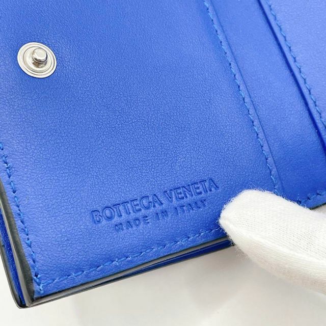 新品未使用】BOTTEGA VENETA 折財布 三つ折り BLACK - 折り財布