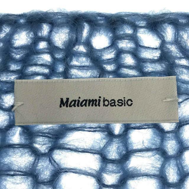 美品】 Maiami basic / マイアミベーシック | モヘア ボリューム 美品】 Maiami basic / マイアミベーシック | モヘア ボリューム