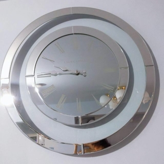 LAURA ASHLEY - ローラアシュレイ 壁掛け時計 レグザムミラー 直径50cm