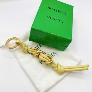 【新品未使用】BOTTEGA VENETA キーリング　レザー　キーホルダー