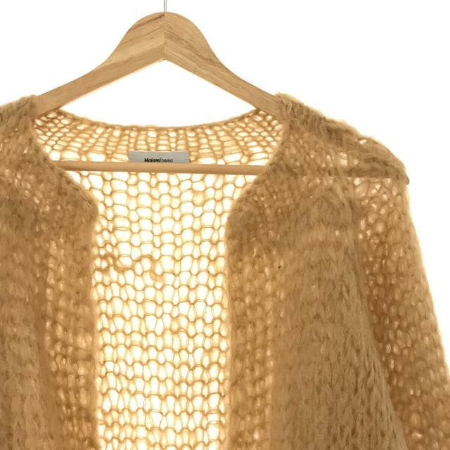 美品】 Maiami basic / マイアミベーシック | モヘア ボリューム 美品】 Maiami basic / マイアミベーシック | モヘア ボリューム