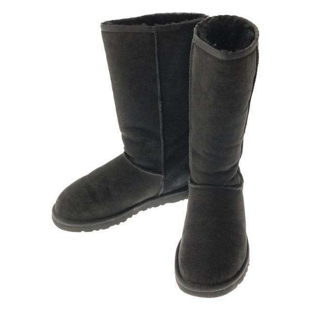 UGG(アグ)のUGG / アグ | CLASSIC TALL  ムートンロングブーツ | W6 | ブラック | レディース レディースの靴/シューズ(ブーツ)の商品写真