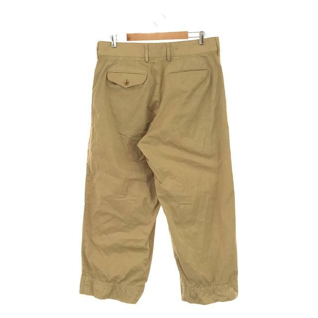 【美品】 kolor / カラー | 2023SS C Pants タック ワイド チノ パンツ | 2 | Beige | メンズ