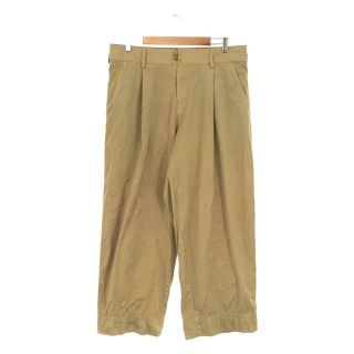 カラー(kolor)の【美品】  kolor / カラー | 2023SS C Pants タック ワイド チノ パンツ | 2 | Beige | メンズ(その他)